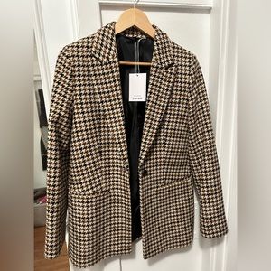 & Other Stories Single Button Tweed Blazer